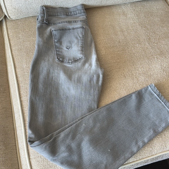 Hudson Nico Super Skinny Midrise Grey Jeans - Picture 6 of 8